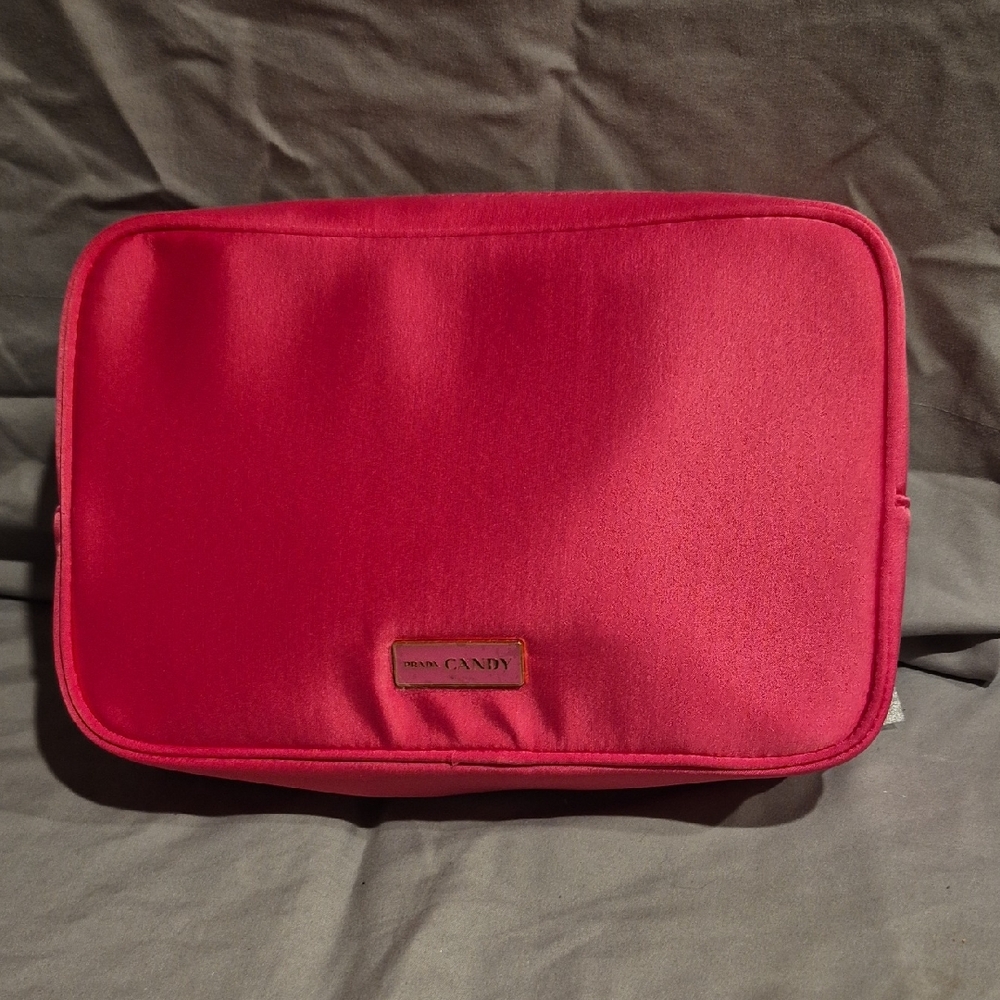 Prada Vibrant Pink Cosmetic Case